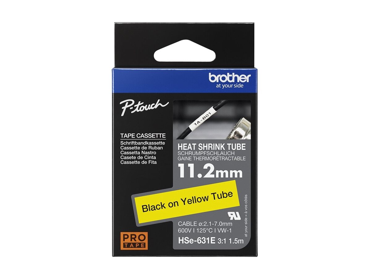 HSE631E BROTHER Schrumpfschlauch 11.2mm HSE631E BROTHER Schrumpfschlauch 11.2mm