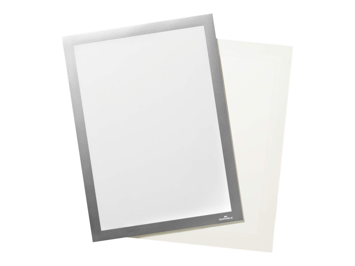 DURABLE Magnetrahmen DURAFRAME® GRIP A4 silber A4, 1 St.