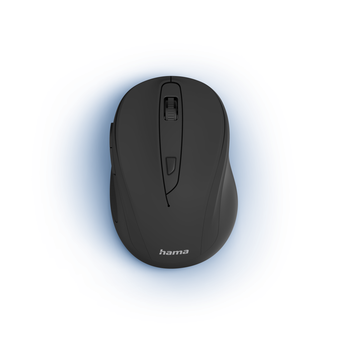 hama MW400 V2 Maus kabellos schwarz
