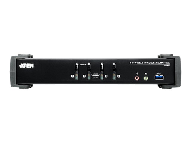 ATEN CS1924 4-Port USB 3.0 4K DisplayPort KVM Switch