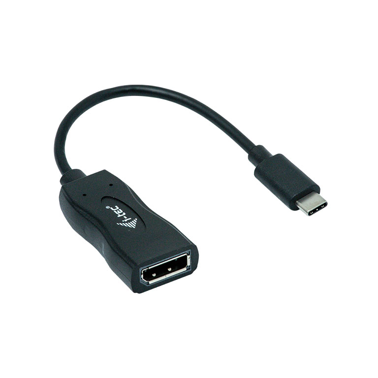 ITEC USB C auf Display Port Adapter 1x DP 4K 60Hz Ultra HD kompatibel mit Thunderbolt 3