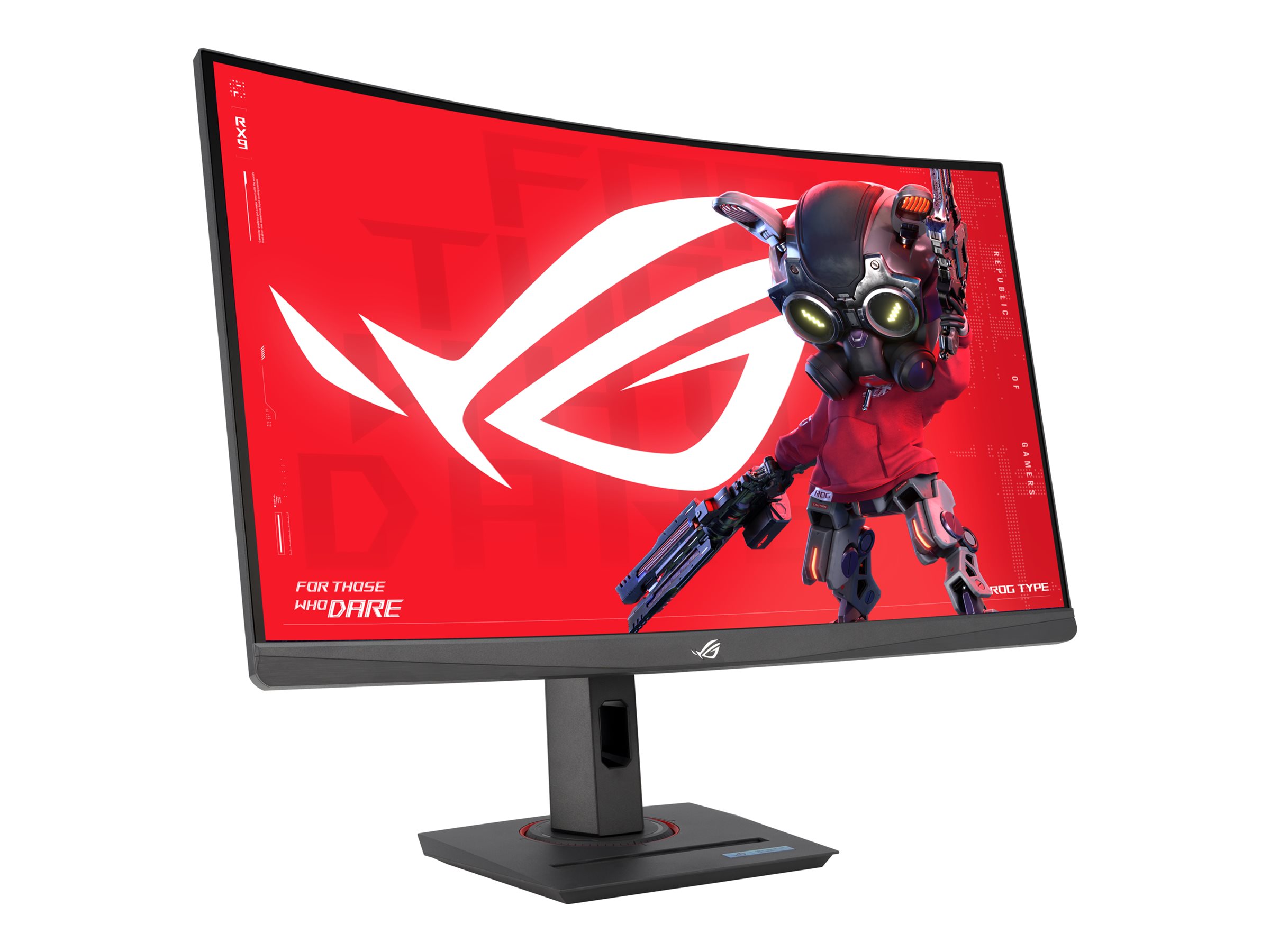 ASUS ROG Strix XG27WCS 68,58cm 27Zoll Fast VA WLED Curved 1500R QHD 16:9 180Hz 400cd/m2 1ms HDMI DP USB-C Black