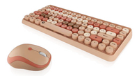 KEYSONIC KSKM-5200M-RF Kabellose Mini Tastatur und Maus fuer Windows stylischis Mehrfarbendesign inkl. Maus mit DPI Einstellung KEYSONIC KSKM-5200M-RF Kabellose Mini Tastatur und Maus fuer Windows stylischis Mehrfarbendesign inkl. Maus mit DPI Einstellung