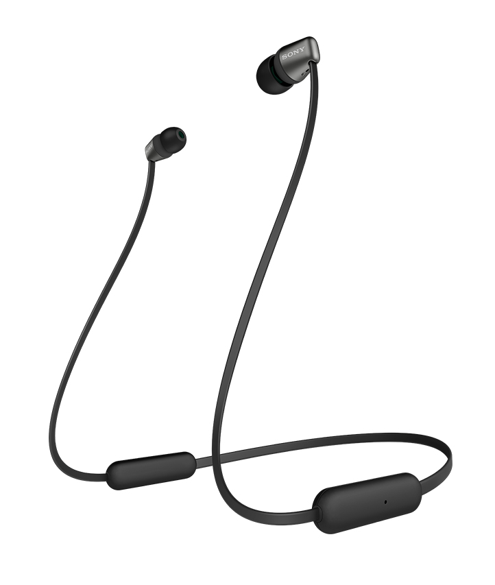 Sony WI-C310 kabelloser Bluetooth In-Ohr Kopfhoerer mit Mikro, schwarz Sony WI-C310 kabelloser Bluetooth In-Ohr Kopfhoerer mit Mikro, schwarz