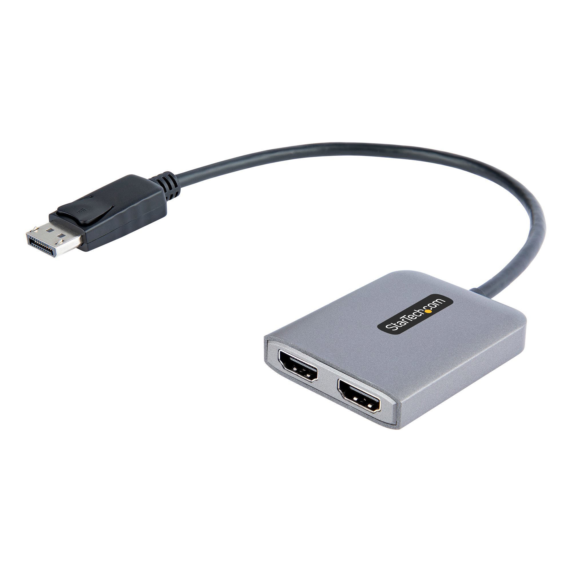 STARTECHCOM Displayport MST Hub auf Dual HDMI 4K 60Hz DP 14 Multi Monitor AdapterMulti Stream Transport Hub 30cm Kabel