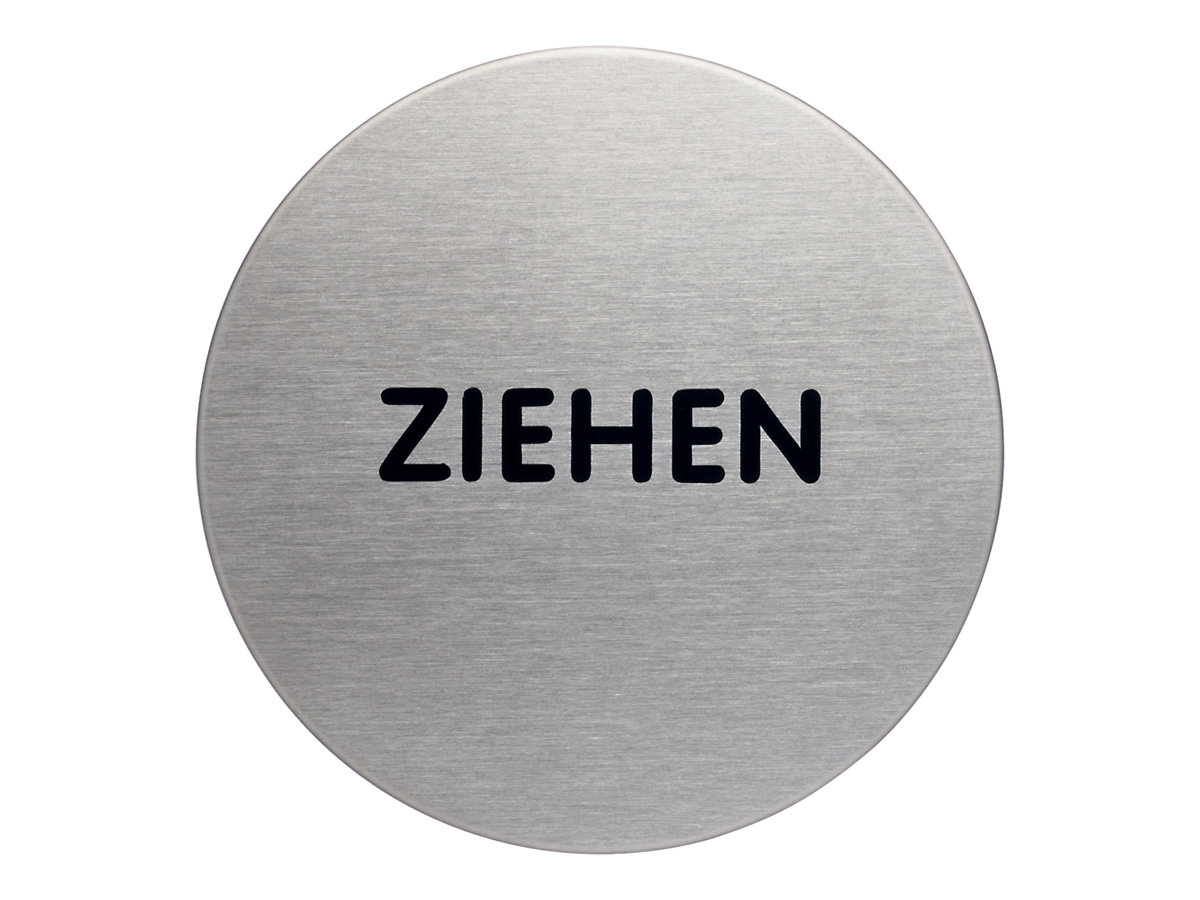 DURABLE Piktogramm Ziehen rund 6,5 cm DURABLE Piktogramm Ziehen rund 6,5 cm