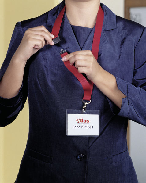DURABLE Lanyards rot 10 St.
