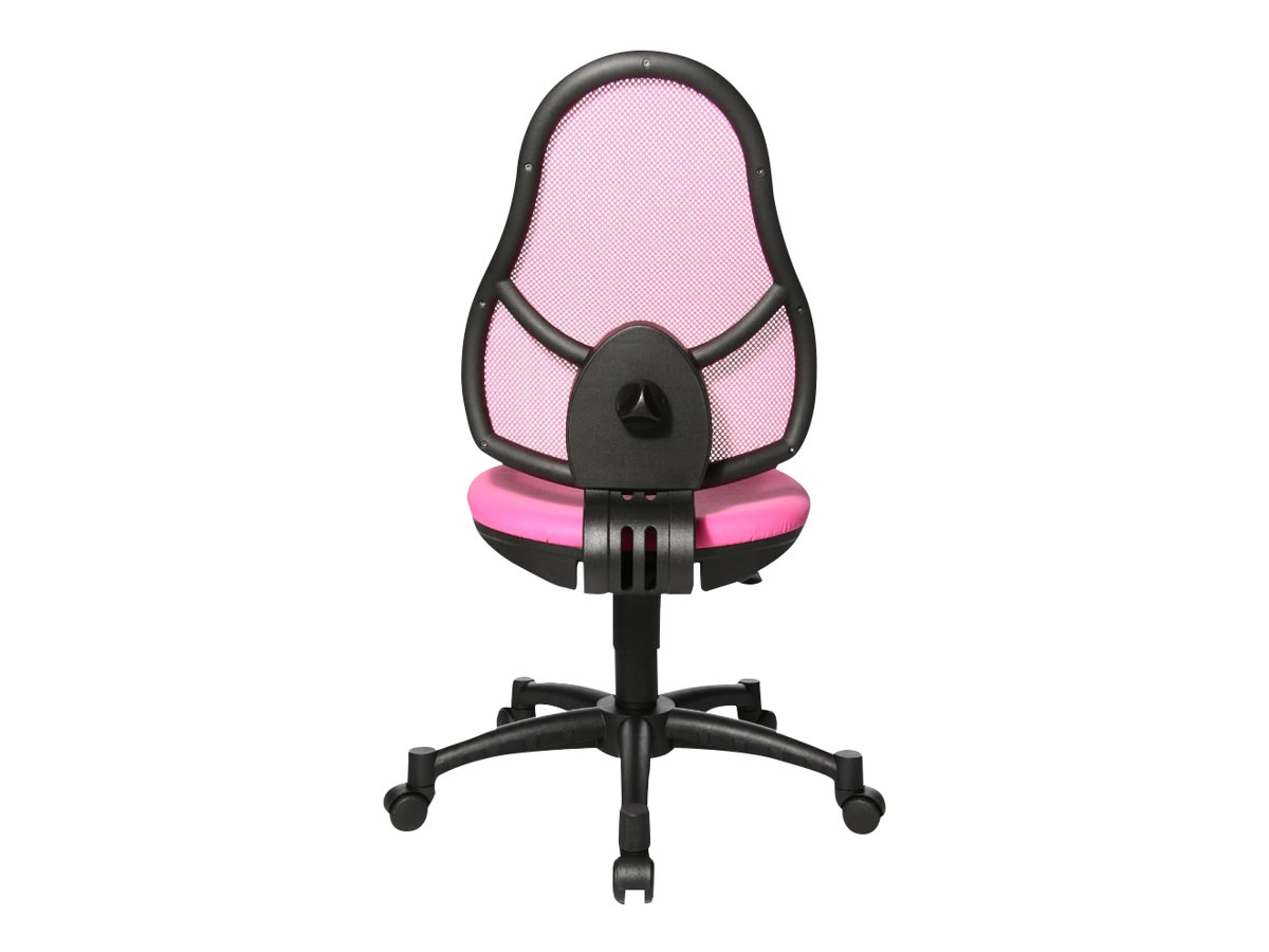 Topstar Kinderdrehstuhl Open Art® Junior, 71430S04 Stoff rosa, Gestell schwarz