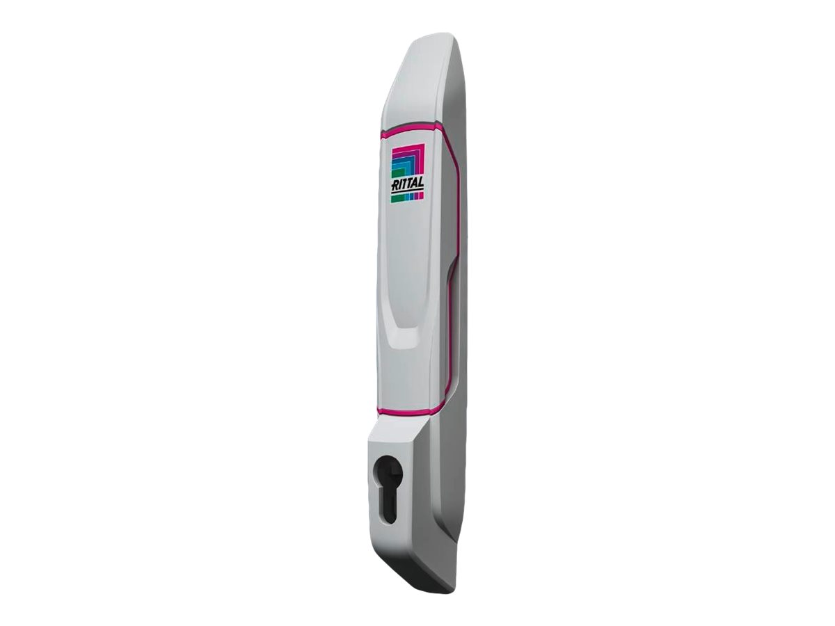 Rittal Komfortgriff VX für Profilhalbzylinder RAL 7035