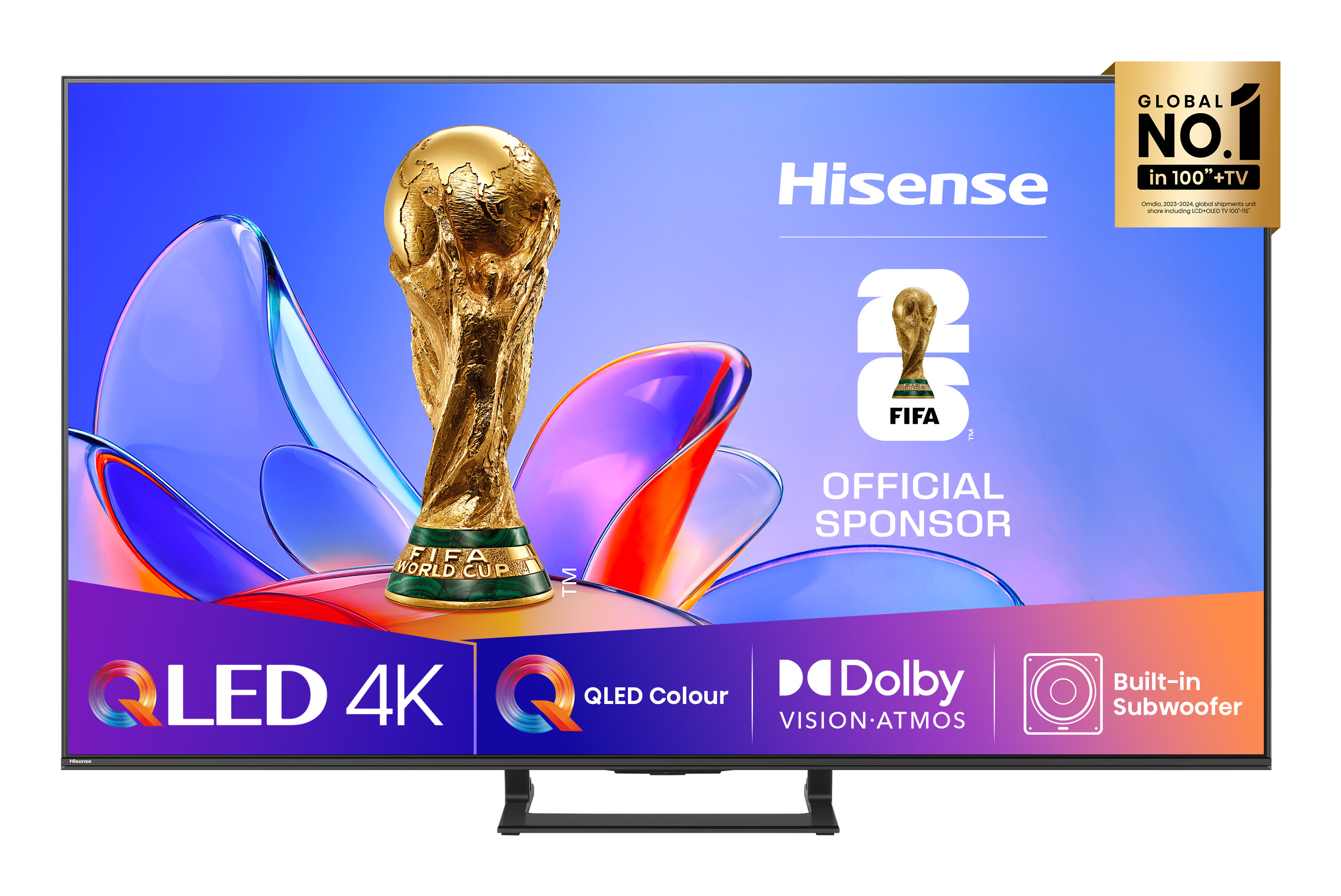 HISE QLEDFernseher 4K 65A7Q 65 Zoll Dolby Atmos