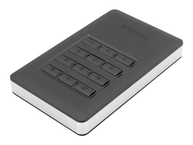 Verbatim Store ?n? Go Secure HDD mit Keypad USB 3.1 Gen.1 externe Festplatte 2TB