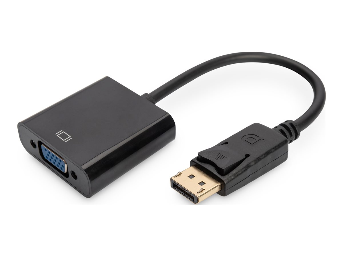 ASSMANN DisplayPort Adapterkabel DP HD15 015mDP 12 sw