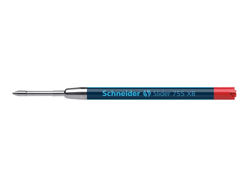 Schneider Slider 755 Kugelschreiberminen XB rot, 10 St