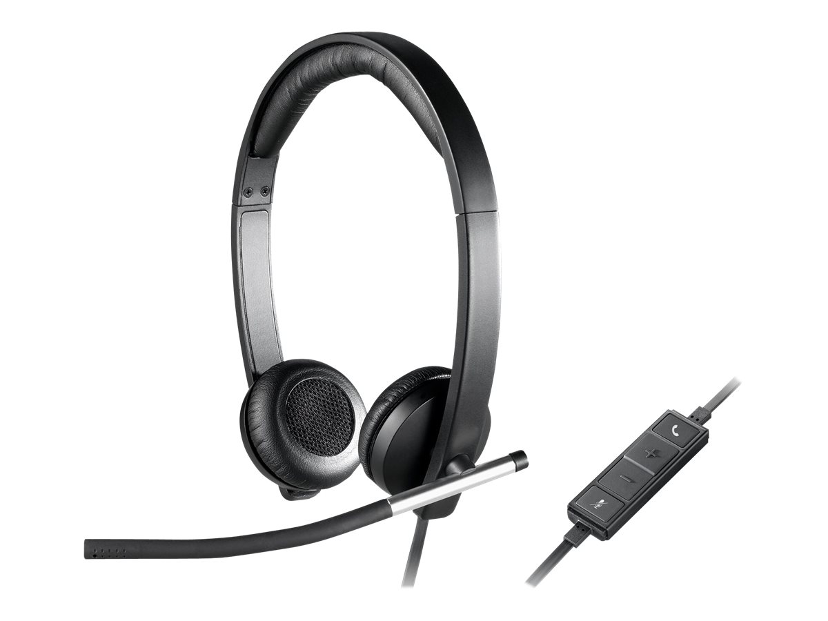 LOGITECH H650E STEREO USB-A HEADSET