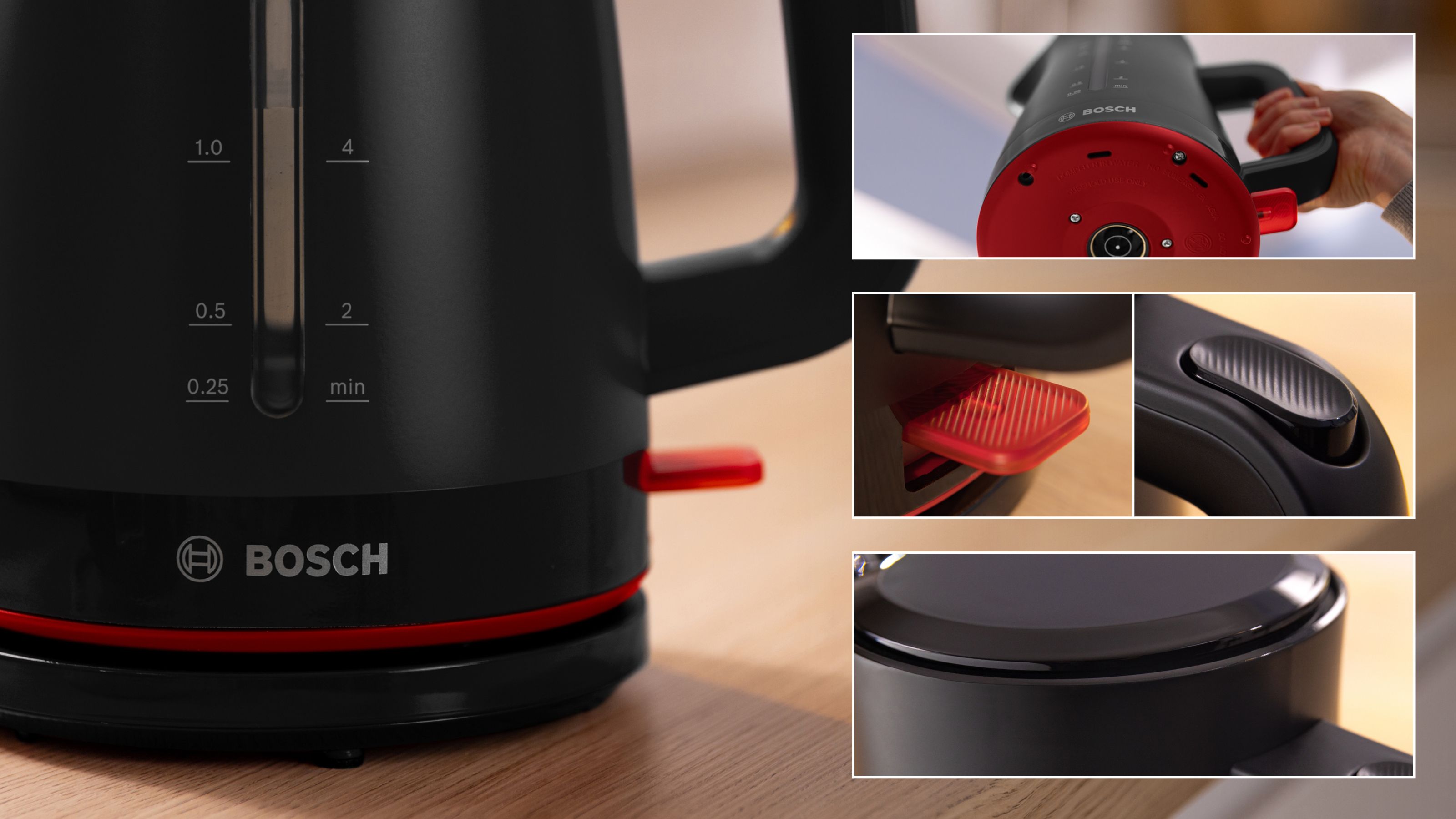 Bosch Wasserkocher TWK3M123 1,7 L MyMoment schwarz