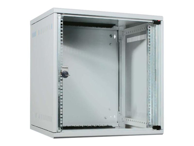 SCHA 19 Wandgehäuse 1teilig FlatPack NT Box 6HE T500 Sichttür