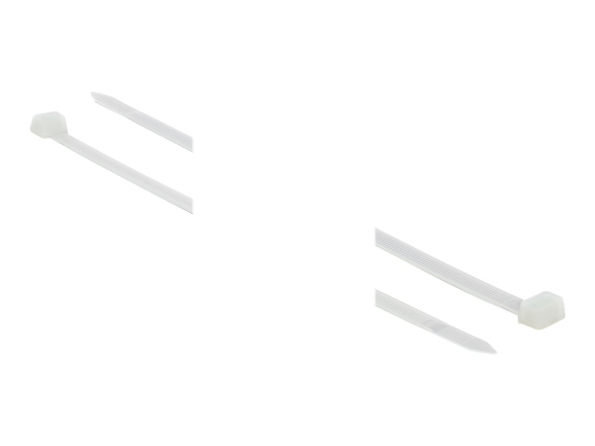 Delock Kabelbinder L 1220 x B 9 mm 10 Stueck weiss