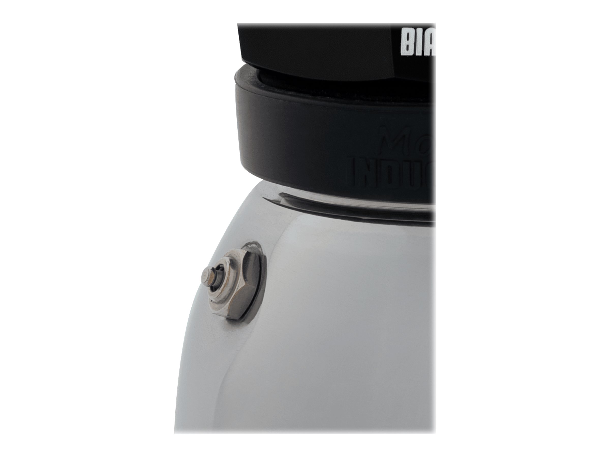 Bialetti Moka Induktion, Schwarz, Espressokocher f?r 6 Tassen