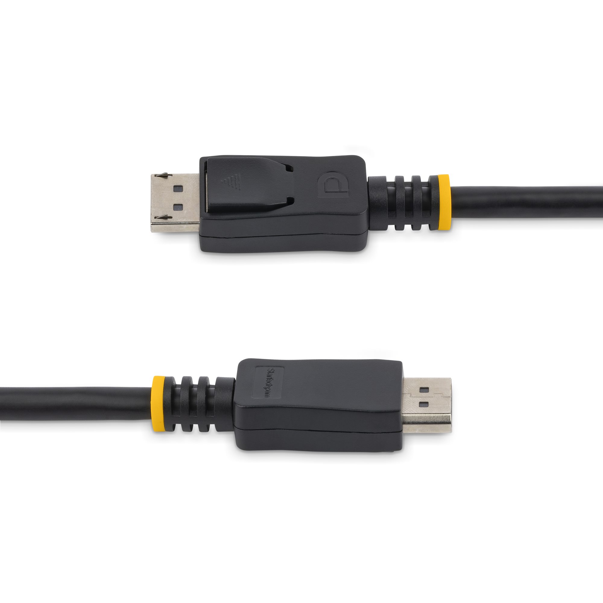 STARTECHCOM 2m Certified DisplayPort 12 Cable with Latches MM DisplayPort 4k with HBR2 support High Resolution DP to DP Cable
