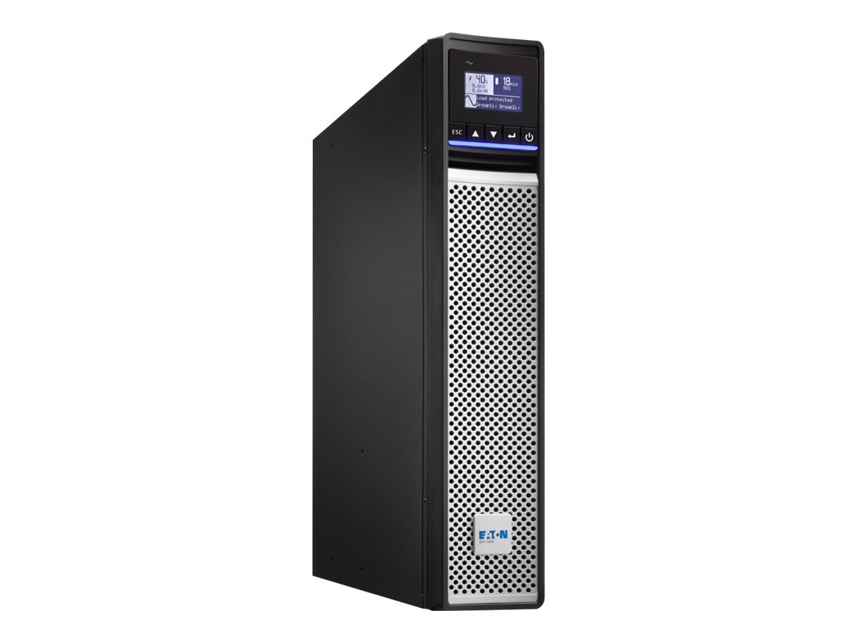 EATON 5PX 1500i RT2U Netpack G2 1500 Watt 9min including Network management card EATON 5PX 1500i RT2U Netpack G2 1500 Watt 9min including Network management card