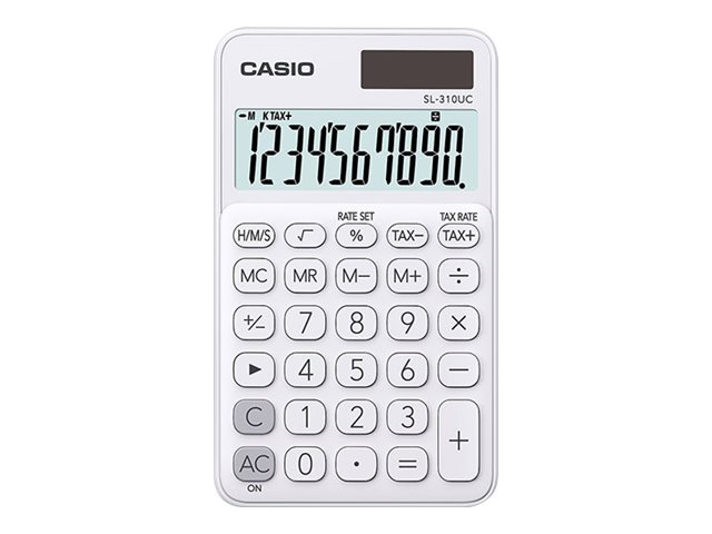 CASIO SL-310UC Taschenrechner weiss CASIO SL-310UC Taschenrechner weiss