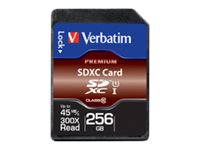 verbatim Speicherkarte SDXC-Card Premium 256 GB
