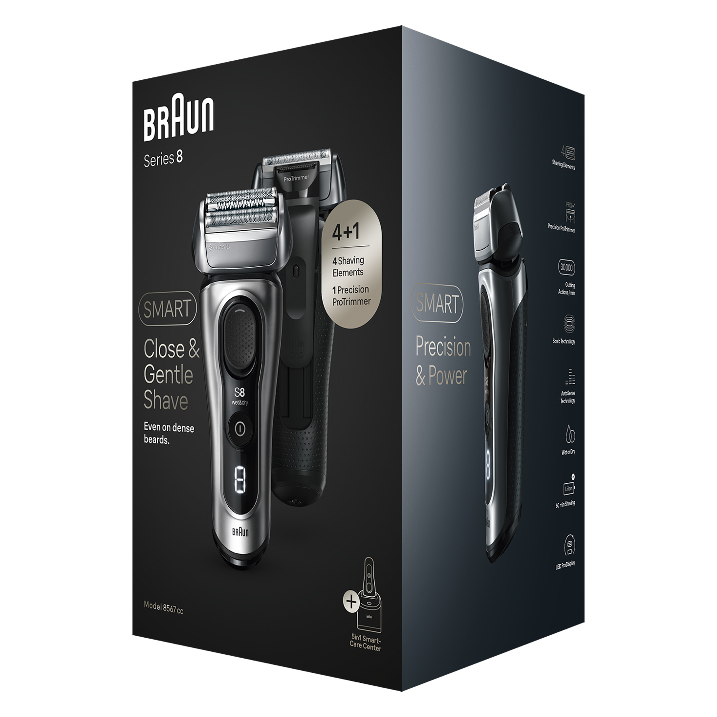 Braun 8567cc Series 8 Herrenrasierer