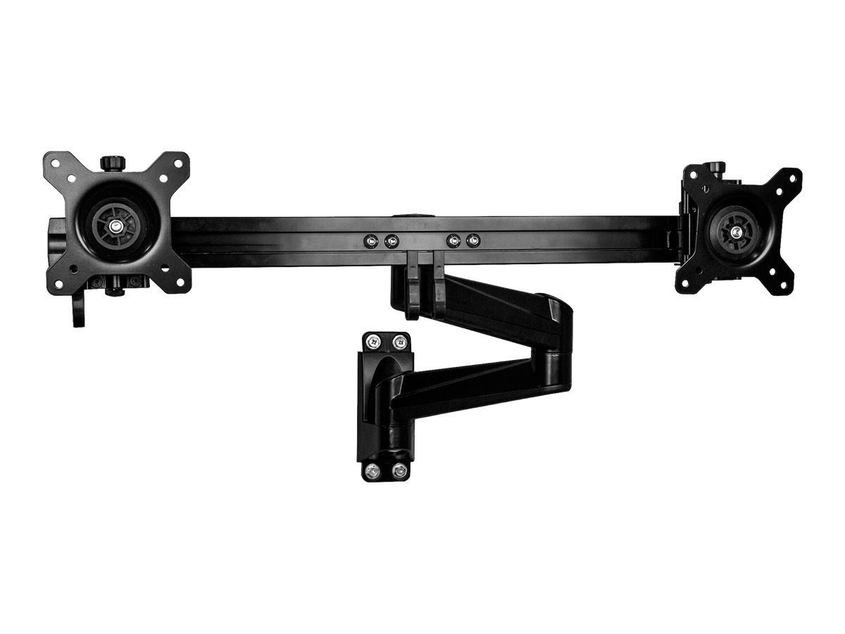 STARTECH.COM Wandmontage Dual Monitorarm - Drehbar - Zweifach Monitorhalter - Für zwei 38cm 15Zoll bis 60cm 24Zoll Monitore VESA