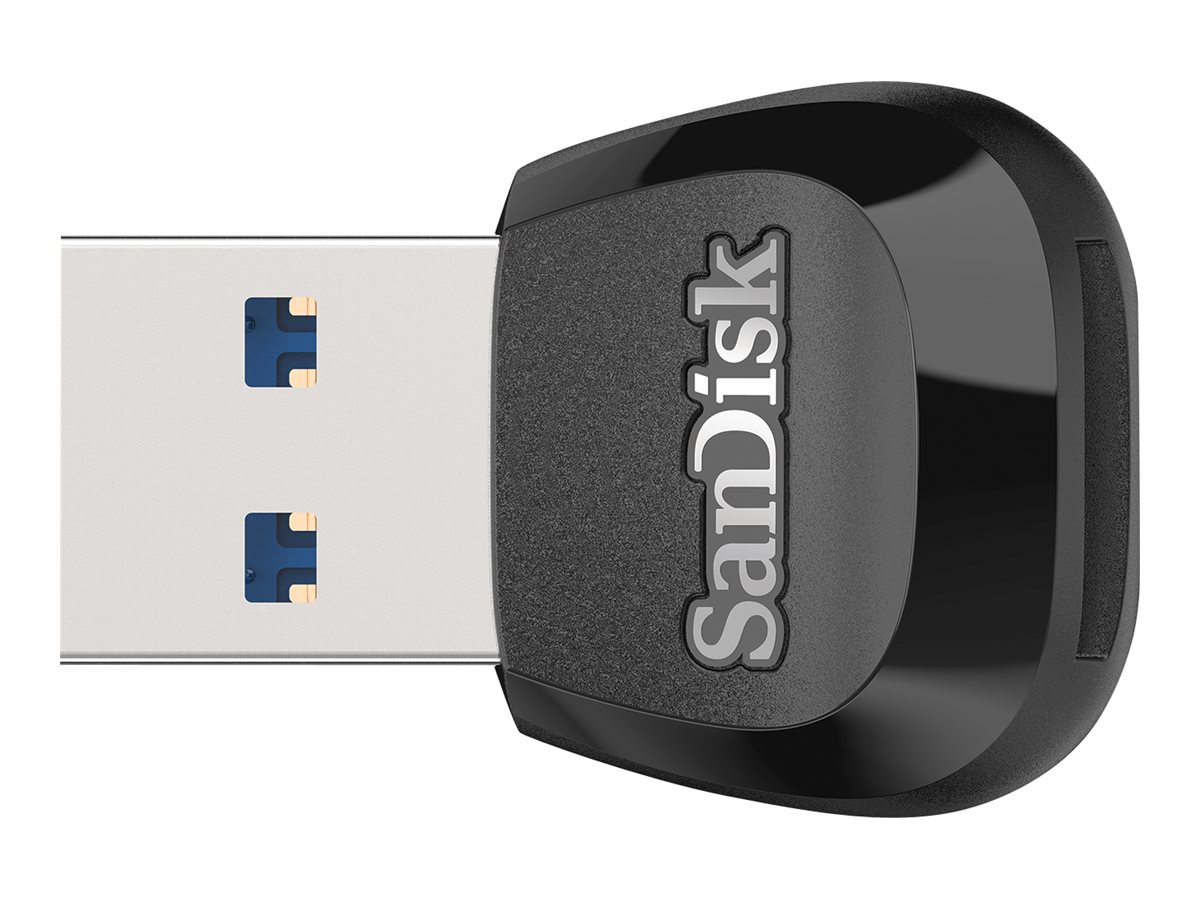 SanDisk MobileMate USB 3.0 microSD-Kartenleser schwarz SanDisk MobileMate USB 3.0 microSD-Kartenleser schwarz