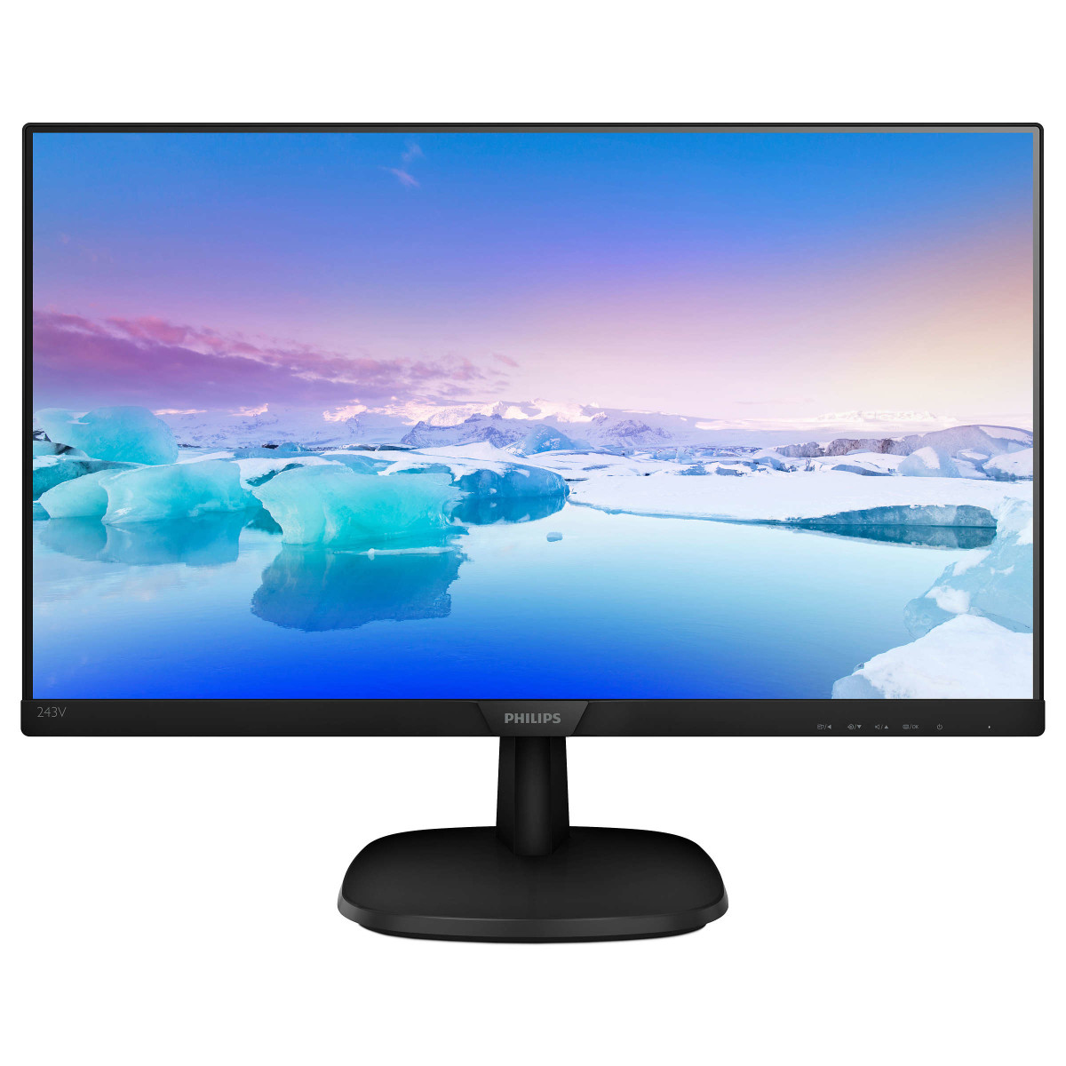 Philips LED-Display V-line 243V7QJABF - 61 cm (24) - 1920 x 1080 Full HD