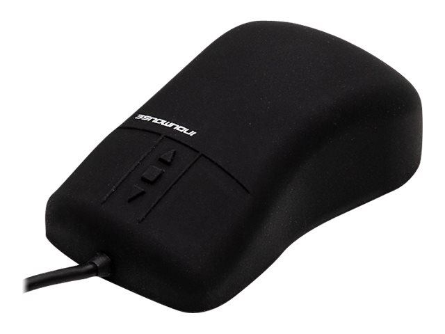 GETT InduMouse Pro Silikon Maus Scroll Laser Track-On-Glass-Funktion IP68 wasserdicht desinfizierbar laseroptisch USB Farbe: schwarz GETT InduMouse Pro Silikon Maus Scroll Laser Track-On-Glass-Funktion IP68 wasserdicht desinfizierbar laseroptisch USB Farbe: schwarz