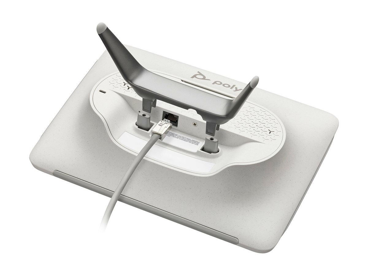 Poly Wand Halterung weiss fuer TC10