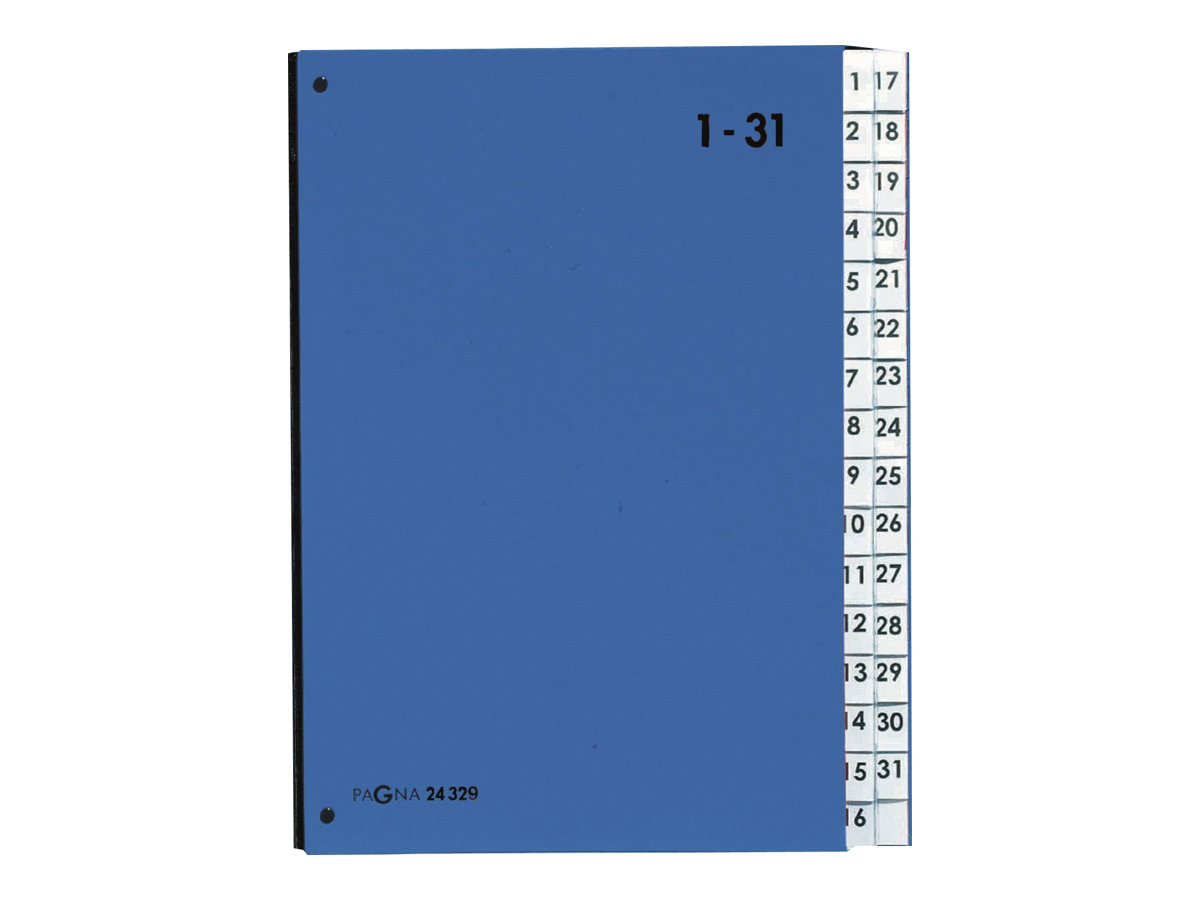 PAGNA Pultordner 1-31 blau PAGNA Pultordner 1-31 blau