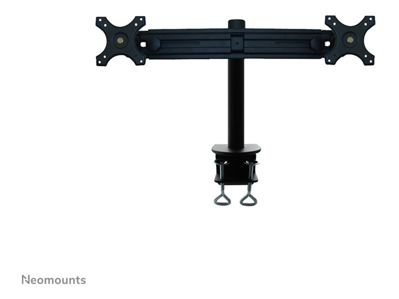 NEOMOUNTS FPMA-D700D Desk Mount für Flatscreens 2x48,26-76,2cm 19-30Zoll 16kg VESA 75x75 or 100x100mm dreh-kipp-schwenkba