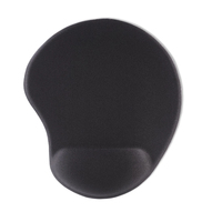 hama Mousepad mit Handgelenkauflage Ergonomic Mini schwarz