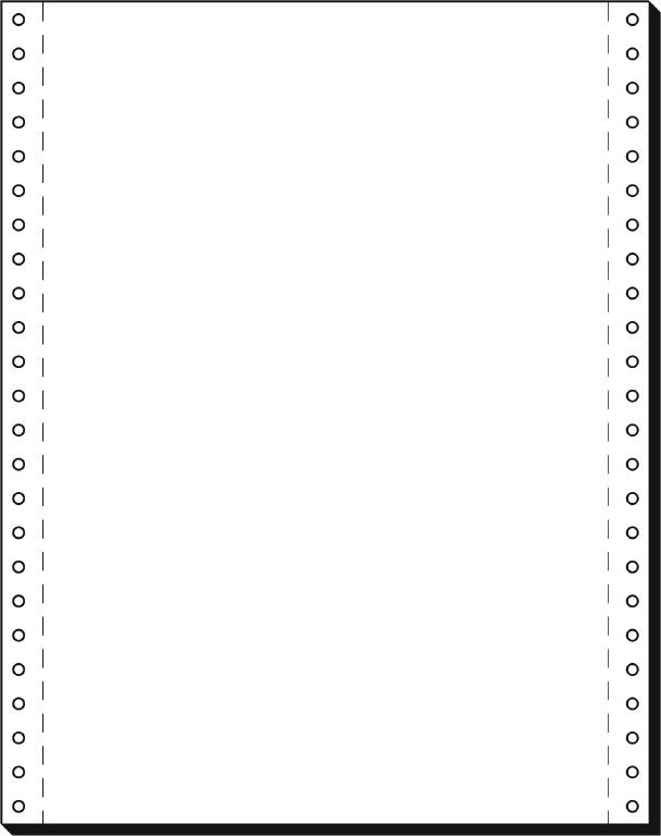 SIGEL Endlospapier A4 hoch 1fach, 70 gqm weiß 2000 Blatt
