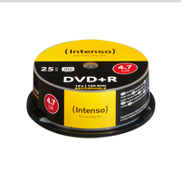 25 Intenso DVD+R 4,7 GB