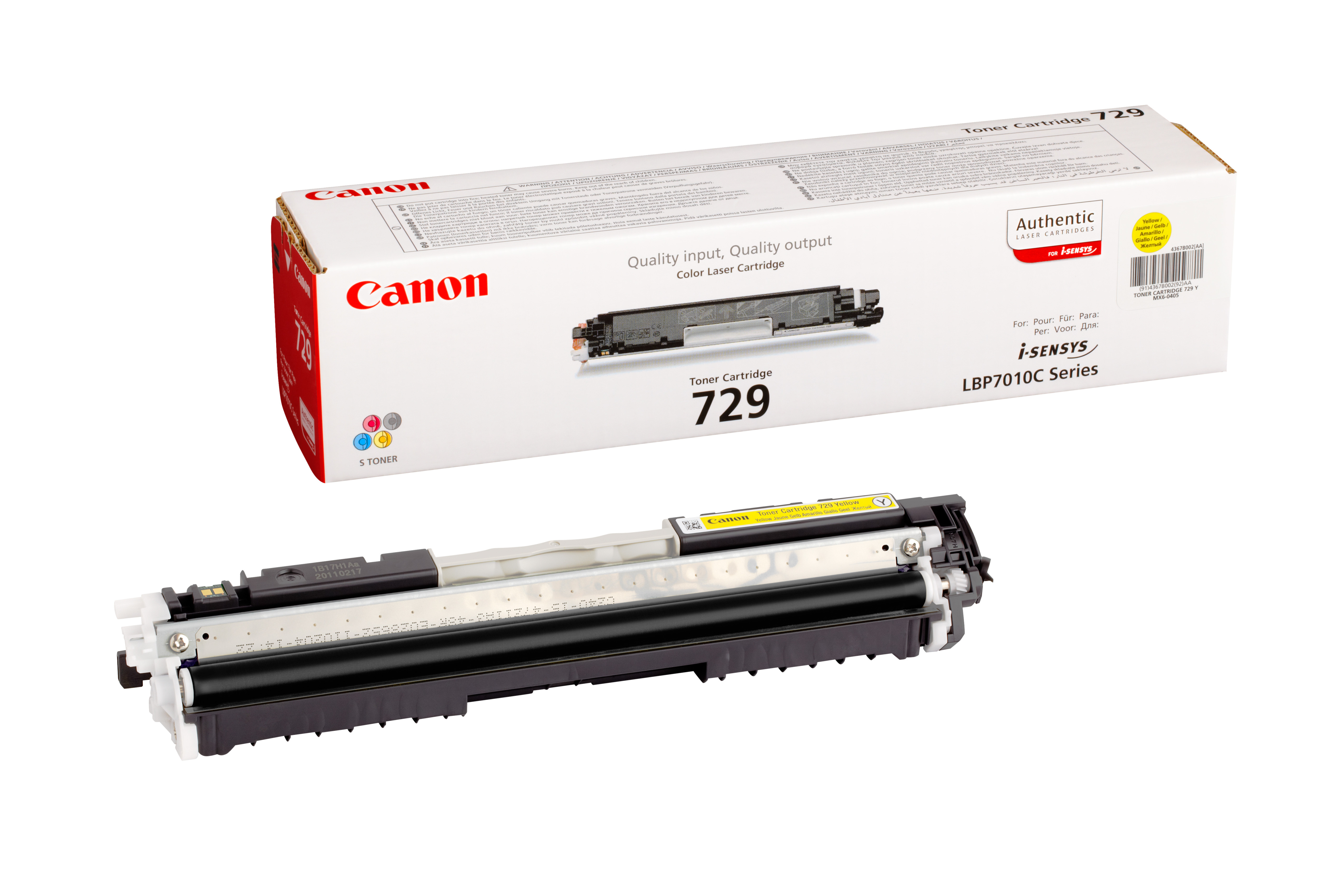 Canon 729 Y  gelb Toner
