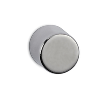 MAUL Magnete silber, Metall Ã 1,0 x 1,0 cm, 4 St.