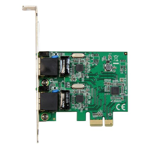 STARTECHCOM ST1000SPEXD4 2 Port PCIe Gigabit Network Card