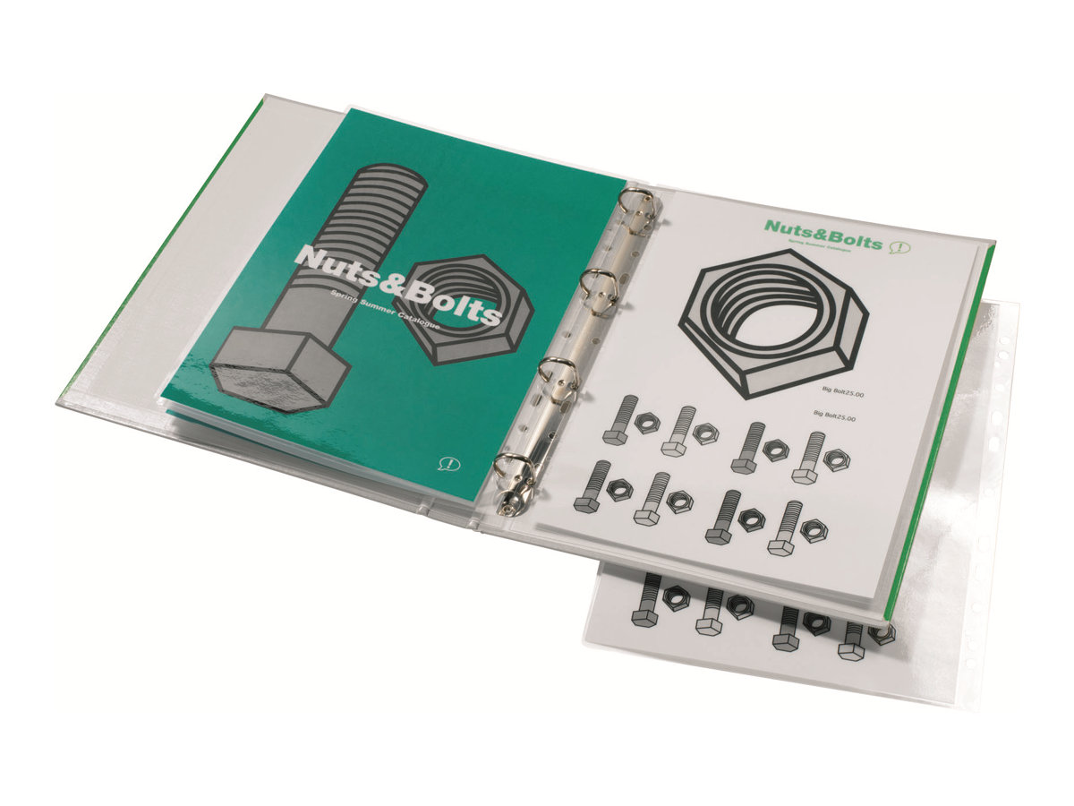 100 GBC Laminierfolien glaenzend fuer A4 75 micron UniversalLochung