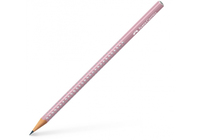 FABER-CASTELL SPARKLE PEARL Bleistift B rose shadows, 1 St. FABER-CASTELL SPARKLE PEARL Bleistift B rose shadows, 1 St.