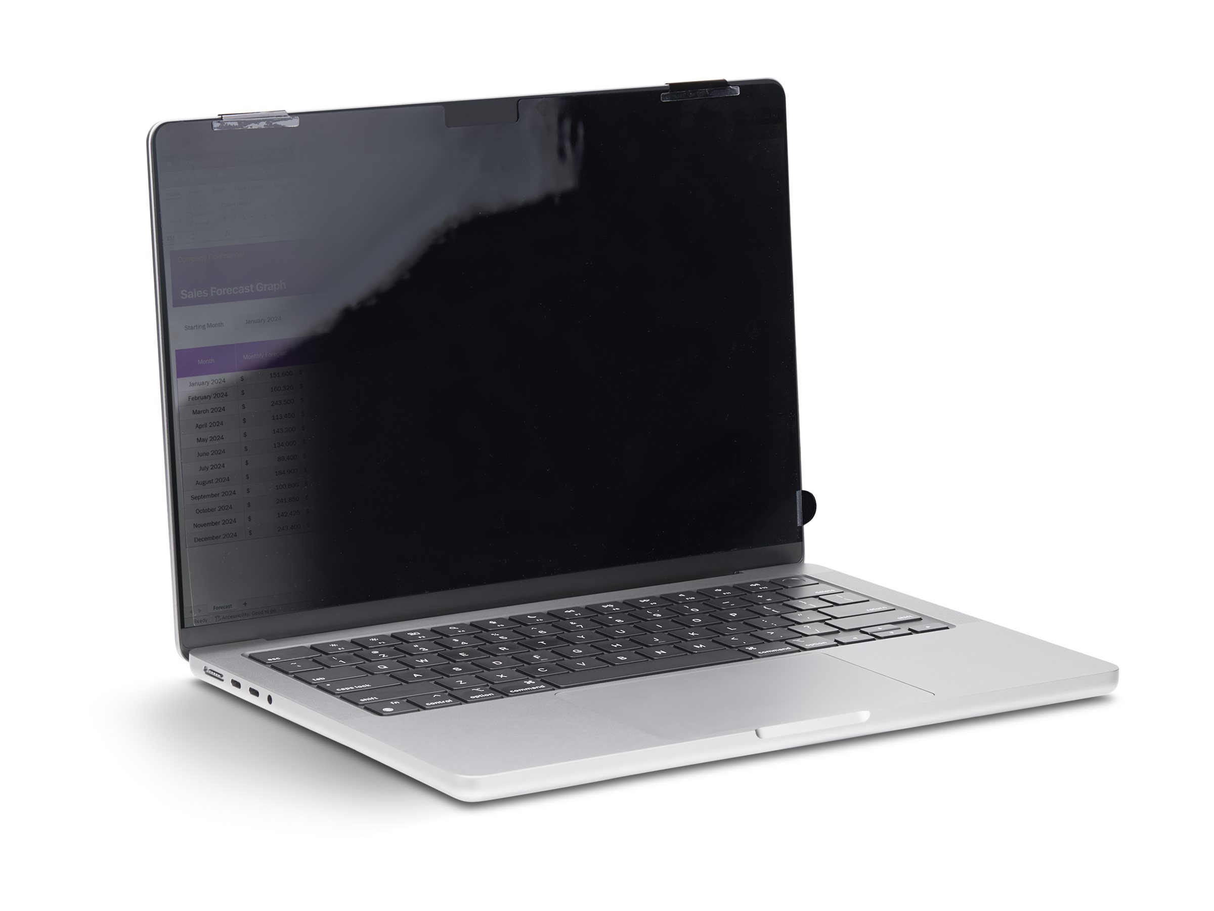 STARTECHCOM 3556cm 14Zoll MacBook Pro 2123 Laptop Sichtschutzfolie EntspiegelungBlickschutzfoli
