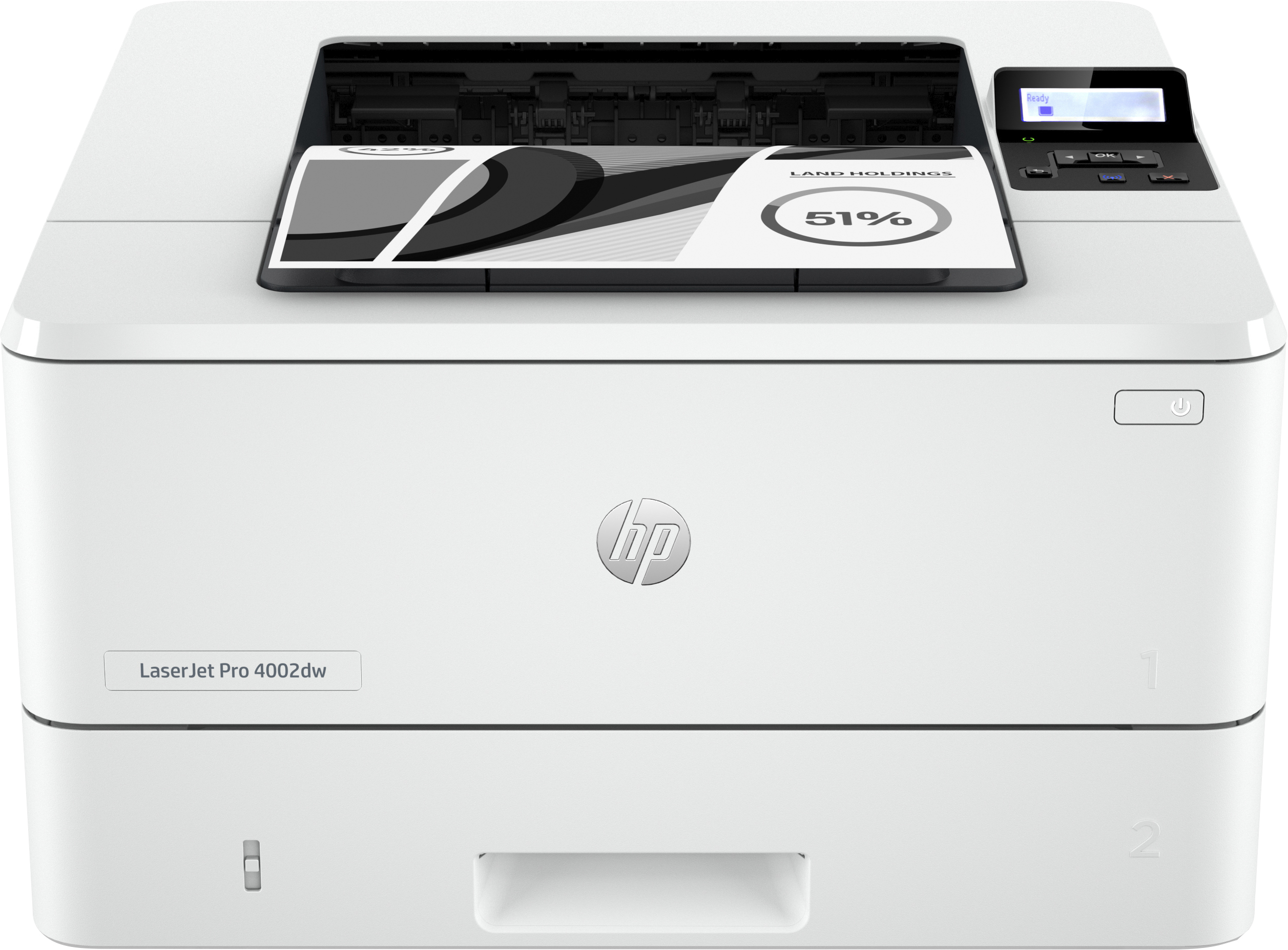 HP LaserJet Pro 4002dw Laserdrucker weiß
