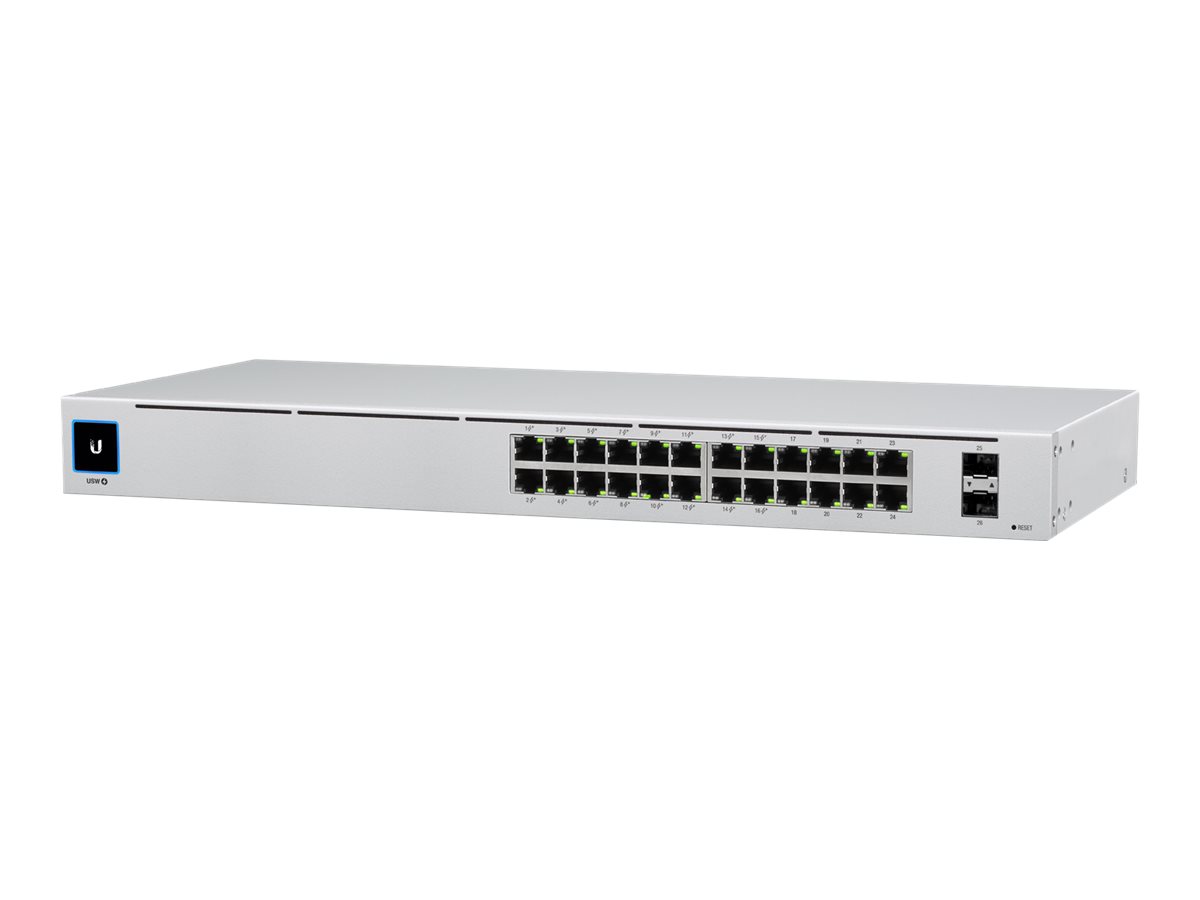Ubiquiti UniFi Switch USW-24-POE 24 x 10/100/1000 (davon 16 PoE+) 95W Budget Ubiquiti UniFi Switch USW-24-POE 24 x 10/100/1000 (davon 16 PoE+) 95W Budget