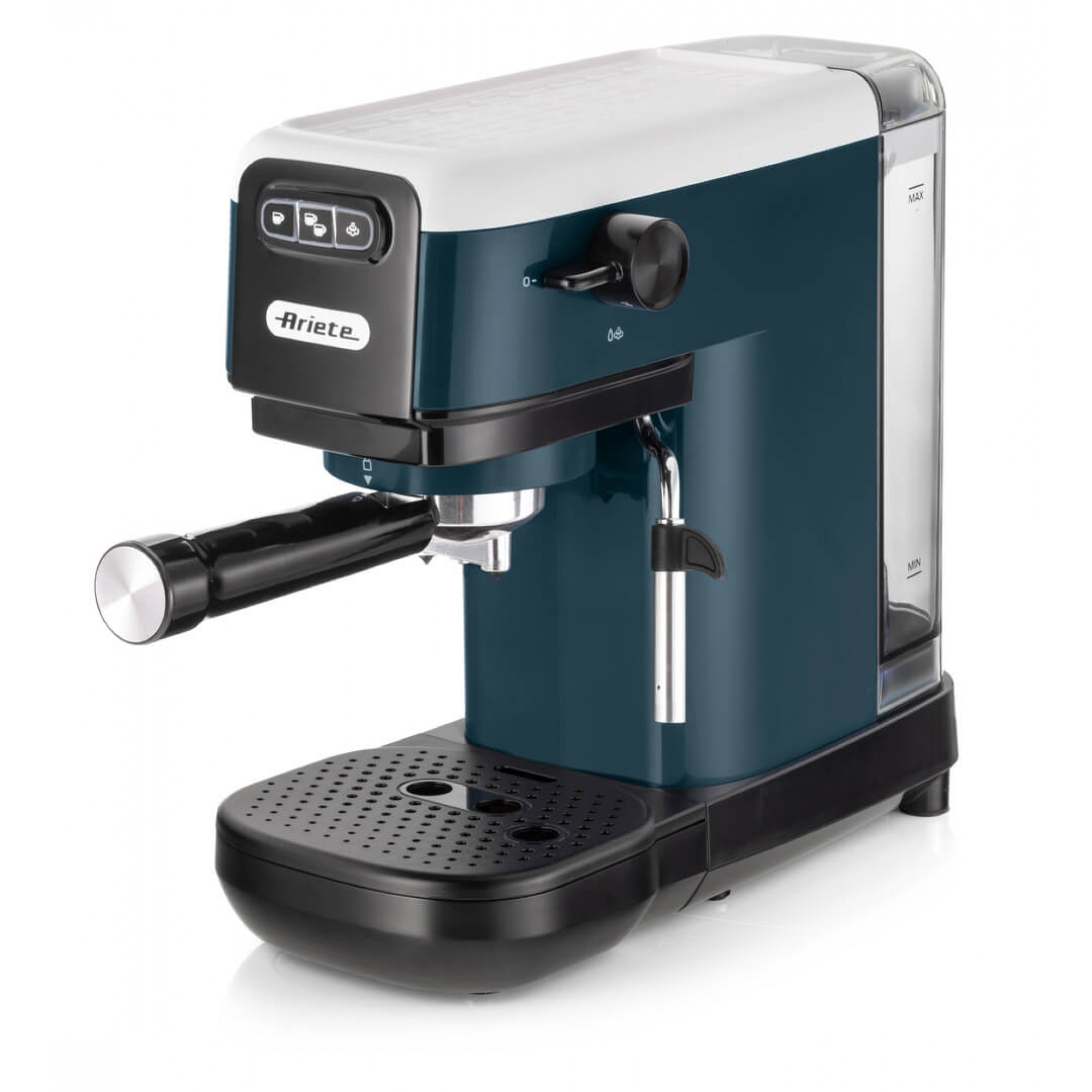 Ariete Snow White Siebtraegermaschine blau