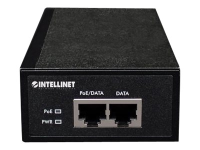 INTELLINET High-Power PoE+ Injektor 1 x 30 W IEEE 802.3at/af Power over Ethernet (PoE+/PoE) INTELLINET High-Power PoE+ Injektor 1 x 30 W IEEE 802.3at/af Power over Ethernet (PoE+/PoE)
