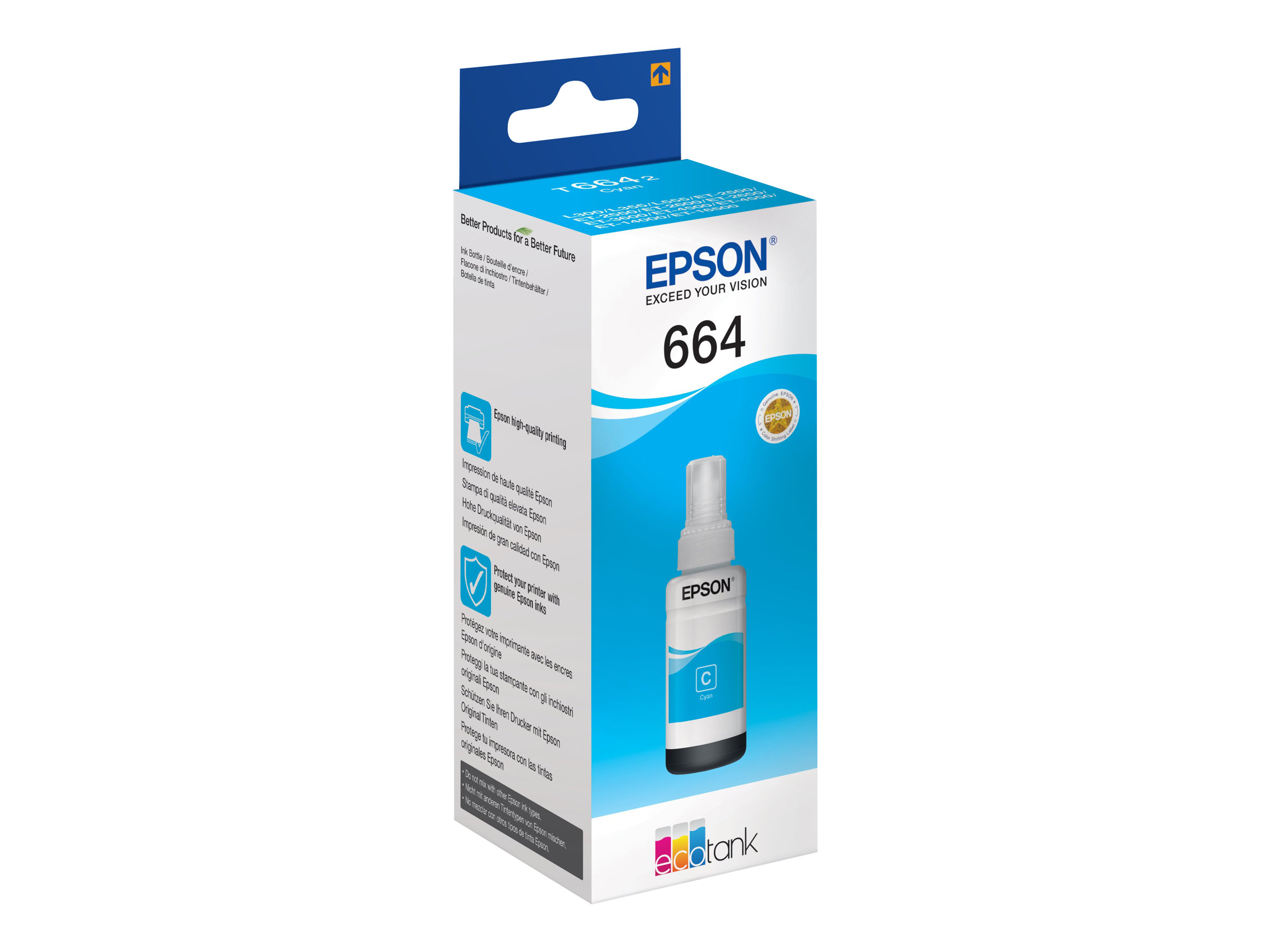 C13T664240 EPSON ET664 EcoTank Tinte C13T664240 EPSON ET664 EcoTank Tinte