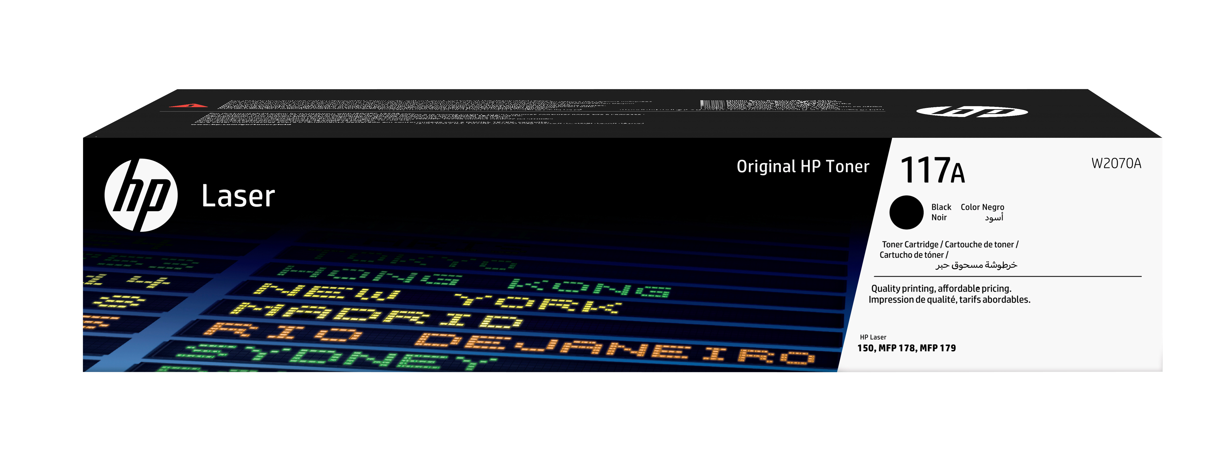HP Toner 117A W2070A Schwarz