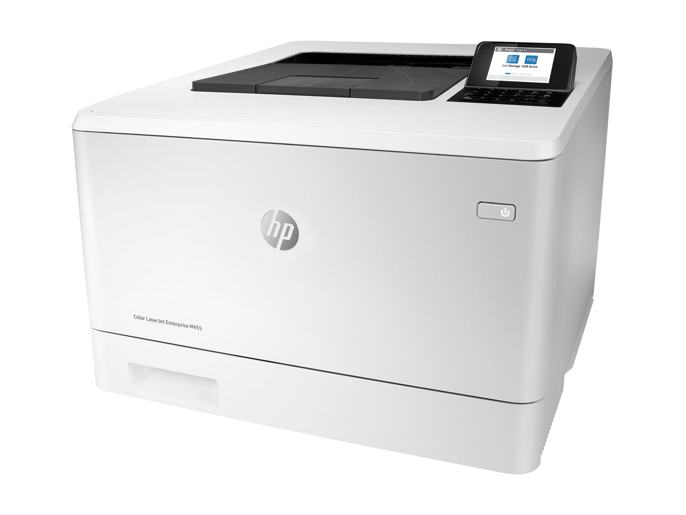 HP Color LaserJet Enterprise M455dn Printer colour Duplex laser A4 600x600dpi 27ppm mono 27ppm colour 300sheets USB LAN HP Color LaserJet Enterprise M455dn Printer colour Duplex laser A4 600x600dpi 27ppm mono 27ppm colour 300sheets USB LAN